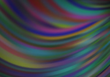 Renkli çizgiler ve çizgilerle soyut arkaplan