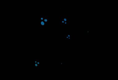 Koyu mavi, kabarcık şekilli yeşil vektör şablonu. Bulanık çizgiler ve dairelerden oluşan parlak çizimler. İşiniz için yepyeni bir mermer tasarımı..