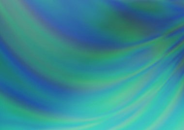 Açık Mavi, Yeşil vektör bokeh şablonu.