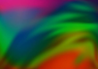 Bulanık çizgiler. Gradyan ile modern soyut illüstrasyon.