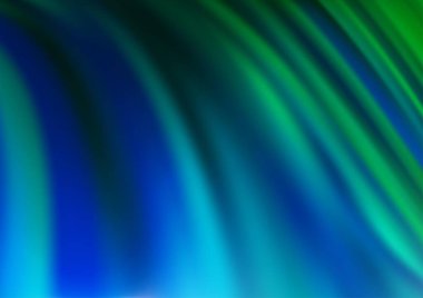 Açık mavi, sıvı şekilli yeşil vektör deseni.