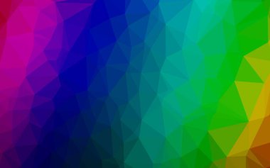 Koyu Çokrenkli, Gökkuşağı vektörü soyut mozaik desen.