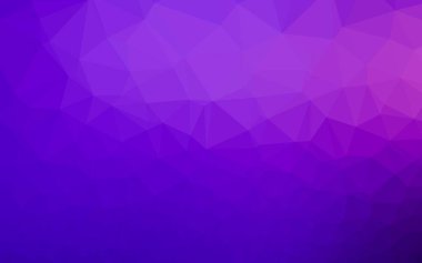 Hafif Mor vektör bulanık üçgen dokusu.