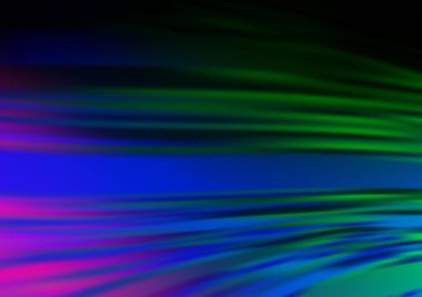 Bulanık çizgiler. Gradyan ile modern soyut illüstrasyon.