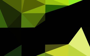 Açık Yeşil vektör bulanık üçgen dokusu.