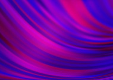 Bükülmüş kurdeleli hafif Mor vektör arkaplanı.