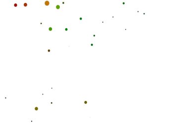 Açık Çokrenkli, baloncuklu Gökkuşağı vektör arkaplanı. Renkli su damlaları olan modern soyut çizimler. Marka kitabınız için şablon.