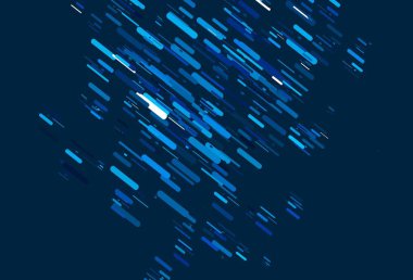 Renkli çizgileri olan açık mavi vektör dokusu. Renkli çubuklarla gösterişli soyut çizimler. Reklamınız, posteriniz, afişiniz için en iyi tasarım.