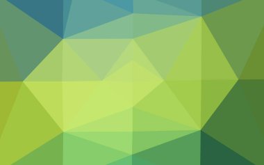 Koyu mavi, sarı vektör düşük polimerli kapak.