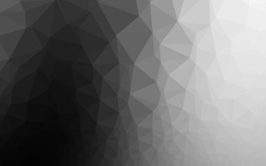 Koyu Gümüş, Gri vektör soyut mozaik desen.