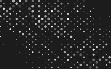 Siyah noktalı ve beyaz noktalı soyut arkaplan