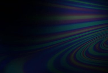 Koyu mavi kurdeleli vektör deseni. Mermer biçiminde ve gradyanlı geometrik illüstrasyon. İş tasarımınız için mermer biçimi.