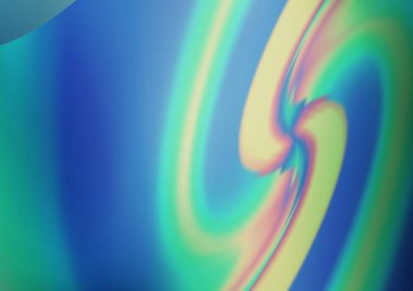 Kabarcık şekilli hafif BLUE vektör şablonu.