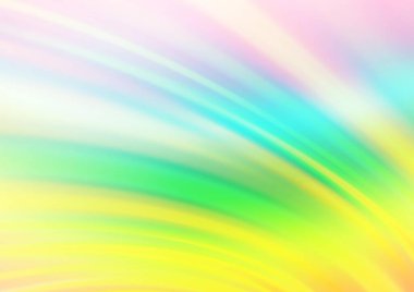 Işık Çokrenkli, lamba şekilli Gökkuşağı vektör arkaplanı.