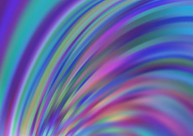 Çizgileri, ovalı hafif Mavili vektör deseni.