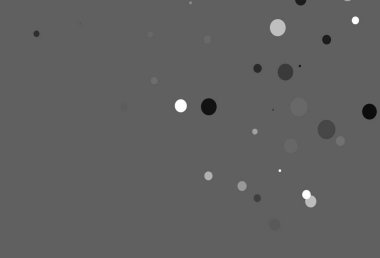 Açık Gümüş, noktalı gri vektör arkaplanı. Doğa tarzında renkli baloncuklu soyut illüstrasyon. Suyun deseni, yağmur damlaları.