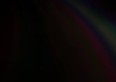 Lav şekilli koyu siyah vektör arkaplanı.