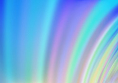 Açık Mavi, çizgili yeşil vektör şablonu, oval.