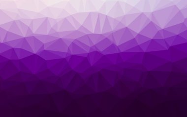 Koyu Mor vektör soyut çokgen kapağı.