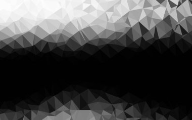 Geometrik üçgen çokgenlerin soyut vektör arkaplanı.