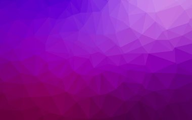 Açık Mor vektör çokgen arkaplan.