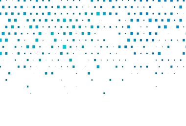 Çizgileri, dikdörtgenleri olan hafif BLUE vektör düzeni. Dikdörtgenleri ve kareleri olan güzel bir çizim. Reklamınız, posteriniz, afişiniz için en iyi tasarım.