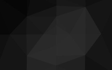 Koyu Gümüş, Gri vektör soyut mozaik arkaplan.