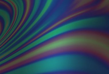 Soyut çizgileri olan koyu mavi vektör şablonu. Belirsiz, soyut ve gradyan bir çizim. İşiniz için yepyeni bir mermer tasarımı..