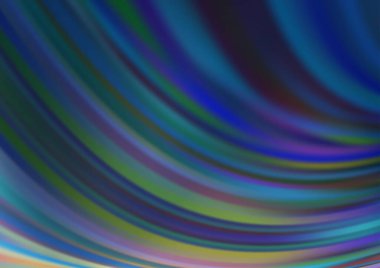 Parlak tonlu bulanık çizgiler. Gradyanı olan belirsiz bir soyut çizim. İşiniz için yepyeni bir tasarım.. 