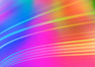 Bulanık çizgiler. Gradyan ile modern soyut illüstrasyon.