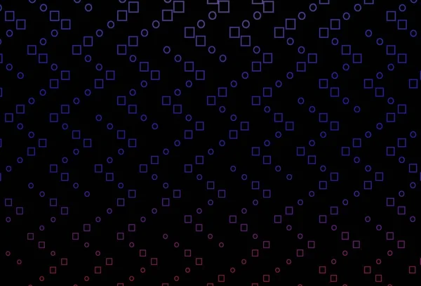 Rosa Escuro Fundo Vetor Azul Com Retângulos Glitter Ilustração Abstrata —  Vetores de Stock