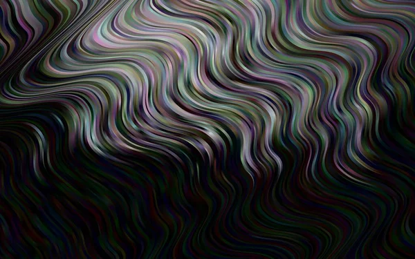 Темне Срібло Сірий Векторний Шаблон Абстрактними Лініями — стоковий вектор