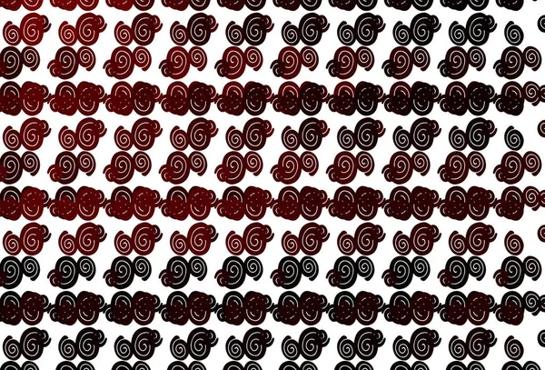 Светло Красный Векторный Рисунок Пузырьками Креативная Иллюстрация Халтурном Мраморном Стиле — стоковый вектор