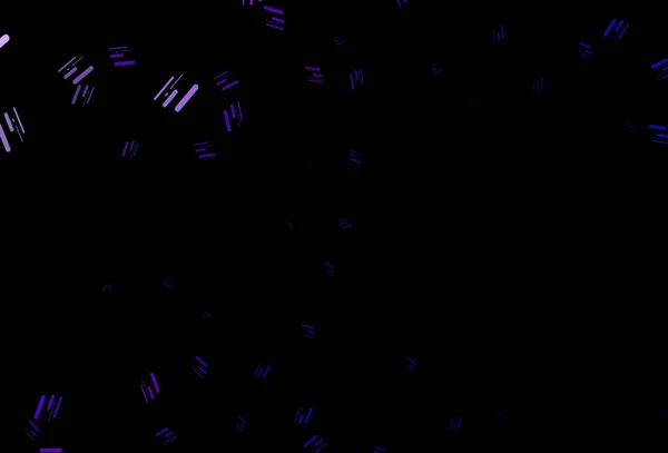 Темно Фіолетова Векторна Текстура Різнокольоровими Лініями Розмитий Декоративний Дизайн Простому — стоковий вектор