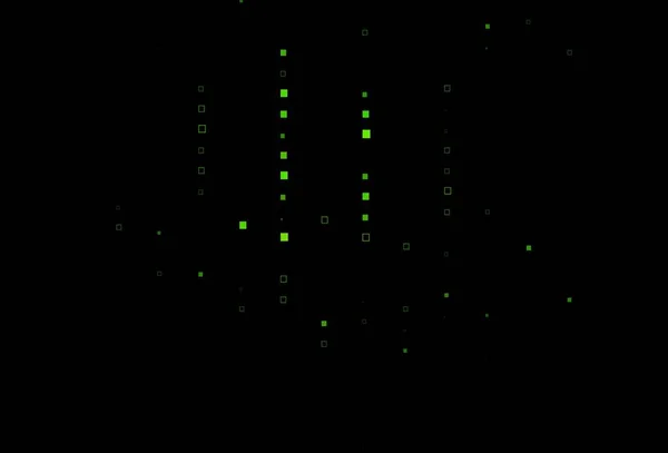 Dikdörtgenli Koyu Yeşil Vektör Arkaplan Renkli Dikdörtgenleri Olan Bir Resim — Stok Vektör