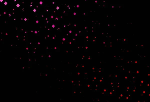 Σκούρο Μωβ Ροζ Διανυσματικό Μοτίβο Πολυγωνικό Στυλ Κύκλους Εικονογράφηση Πολύχρωμους — Διανυσματικό Αρχείο