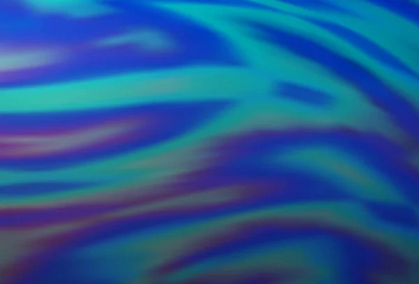 Luz Azul Vector Difuminado Brillo Plantilla Abstracta Ilustración Colorida Estilo — Vector de stock