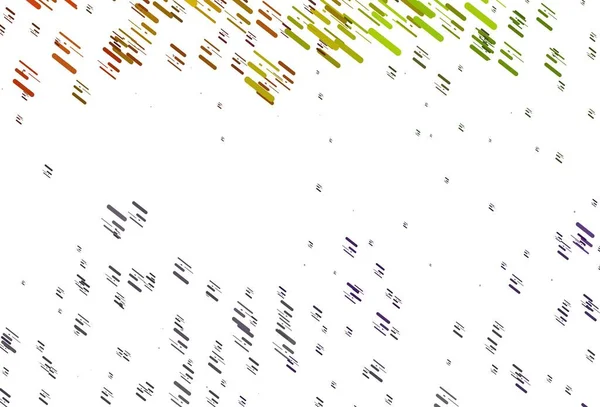 Light Multicolor Rainbow Vektor Layout Med Platta Linjer Dekorativ Lysande — Stock vektor
