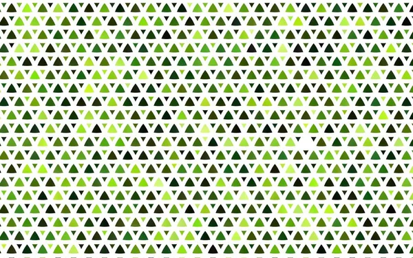 Funda Sin Costura Vectorial Verde Claro Estilo Poligonal — Vector de stock