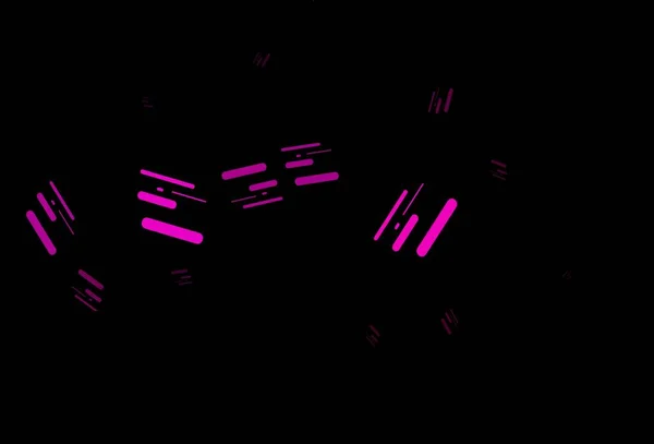 Modèle Vectoriel Rose Foncé Avec Des Lignes Étroites Illustration Abstraite — Image vectorielle