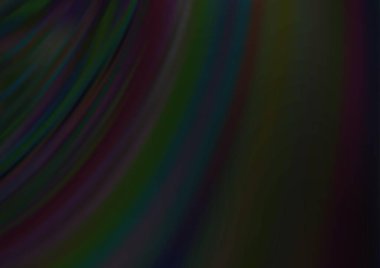 Koyu Gümüş, eğri çizgileri olan gri vektör şablonu.