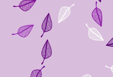 Açık Mor El boyalı Şablon. Yapraklı modern geometrik soyut çizim. Cep telefonlarının arkaplan şablonu.