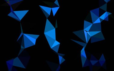 Dünyanın düşük polimer üçgeni. vektör illüstrasyonu