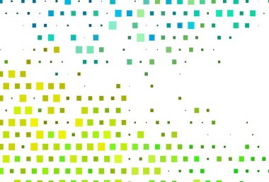 Açık yeşil, dikdörtgen biçiminde sarı vektör dokusu. Dikdörtgen şekilli soyut çizimler. İş ilanınız için akıllı tasarım.