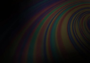 Bulanık çizgiler. Gradyan ile modern soyut illüstrasyon.