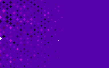 Açık Pembe, gökyüzü yıldızlı Mavi vektör şablonu.