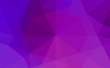 Açık Mor vektör parlayan altıgen arkaplan.