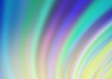 Açık Mavi, kabarcık şekilli yeşil vektör şablonu.