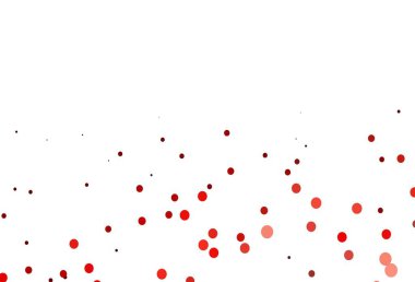 Kabarcıklı açık kırmızı vektör arka planı. Doğa tarzında renkli baloncuklu soyut illüstrasyon. Marka kitabın için tamamen yeni bir şablon.