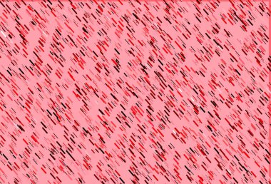 Uzun çizgileri olan açık kırmızı vektör arkaplanı. Renkli çubuklarla gösterişli soyut çizimler. Reklamlar, posterler, afişler için desen.